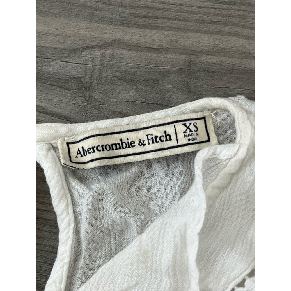 Women's Abercrombie & Fitch Romper XS White - Picture 2 of 3